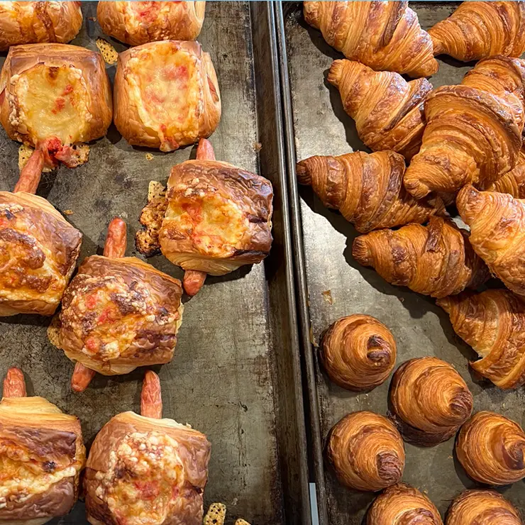 クロワッサン生地